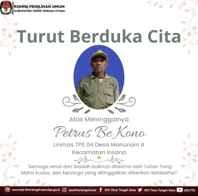 
					Petugas Pemilu NTT Gugur di Jalan, Diduga Kelelahan