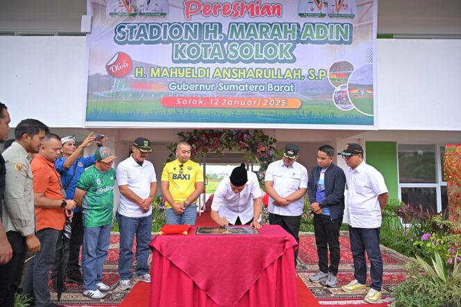 
					Stadion H. Marah Adin Diresmikan, Warisan Sejarah untuk Kota Solok