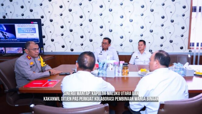 
					Sinergi Mantap: Kapolda Maluku Utara dan Kakanwil Ditjen PAS Perkuat Kolaborasi Pembinaan Warga Binaan