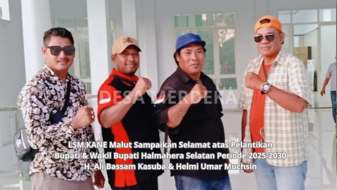 
					LSM-KANe Maluku Utara Sambut Gembira Pelantikan Bupati dan Wakil Bupati Halmahera Selatan