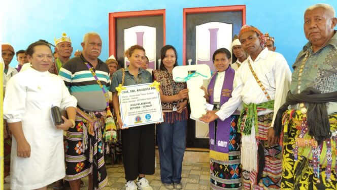 
					Gedung Kebaktian Hu’napi Diresmikan, Kado Paskah dari Yayasan Ratu Pencinta Damai dan KitaBisa.com
