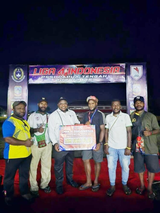 
					Persidei Deiyai Raih Predikat Tim Terbaik di Liga 4 Zona Papua Tengah