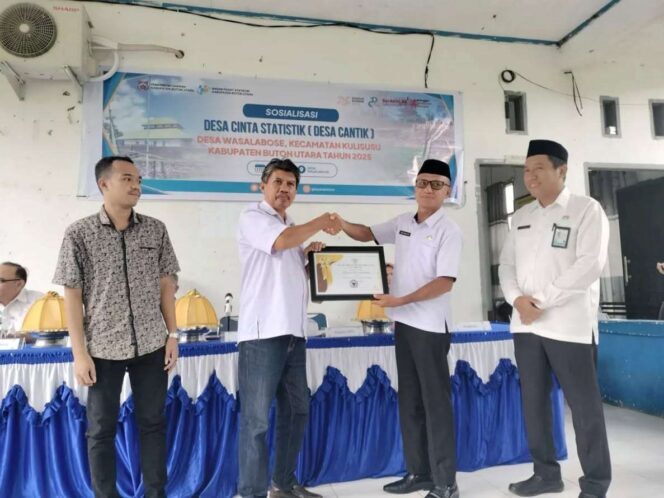 
					<em>Sosialisasi program Desa Cinta Statistik (