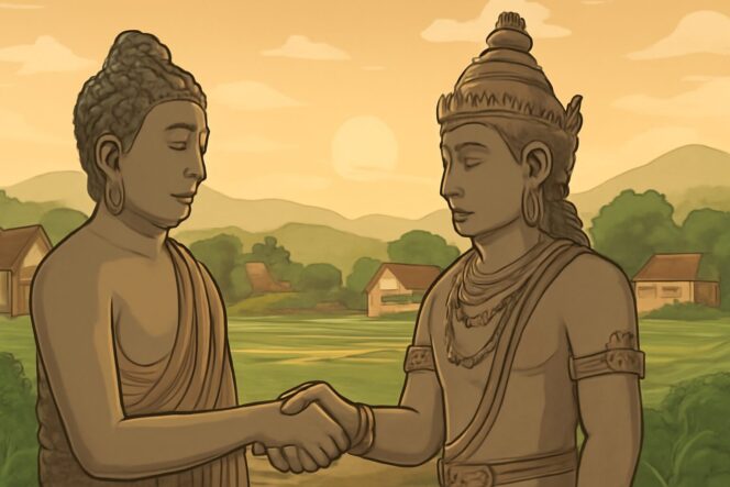 
					Bhinneka Tunggal Ika: Harmoni Hindu-Buddha sebagai Cermin Sinergi BUMDes dan KopDes dalam Memuliakan Desa