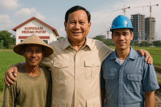 
					Koperasi Merah Putih Jangan melupakan Kota dan Kelurahan