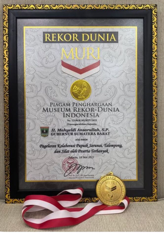 
					Sumbar Pecah Rekor MURI: Harmoni Pupuik, Talempong, Silat!