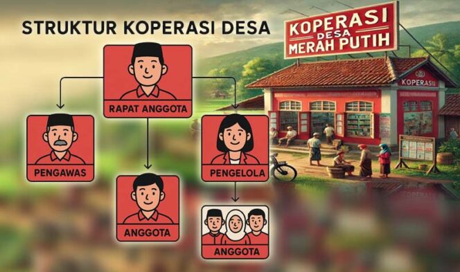
					Struktur kepengurusan Koperasi Desa Merah Putih yang kuat menjadi kunci sukses pengembangan ekonomi lokal