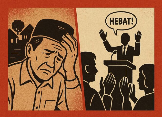 
					Desa Jadi Tumbal, Supradesa Panen Tepuk Tangan