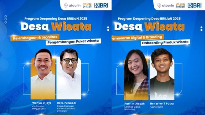
					Deepening Desa BRILian 2025: Mengangkat Ekonomi Lokal Lewat Atourin