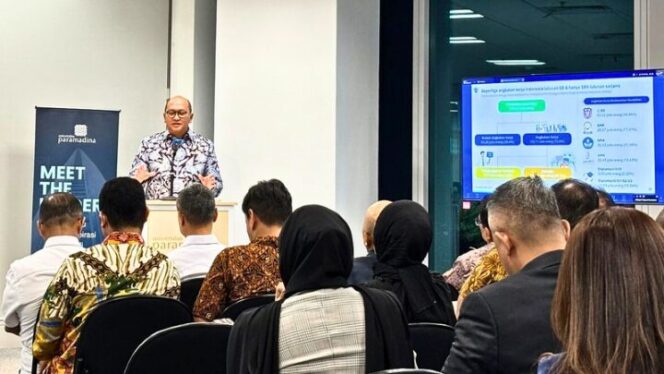 
					Rosan Roeslani Ungkap Strategi Danantara Tingkatkan Investasi & Pekerjaan, Kamis (13/06/2025) di Gedung Universitas Paramadina Jakarta. (Foto dok.: Arif Haryadi) 