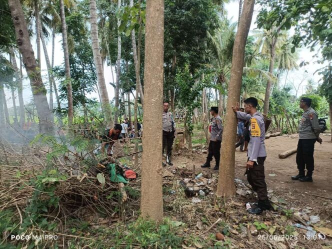 
					Polsek Lambu Bubarkan Arena Sabung Ayam di Desa Melayu!