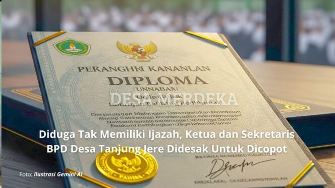 
					Halmahera Selatan Geger: Dugaan Ijazah Palsu Lilit Pejabat BPD Tanjung Jere