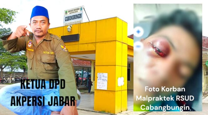 
					RSUD Cabangbungin Geger: Mata Pasien Pecah Setelah Dirawat!