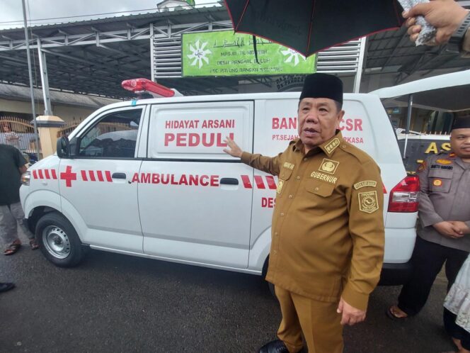 
					Ambulans Gratis: Wujud Nyata Komitmen Gubernur Bangka Belitung untuk Kesehatan Desa