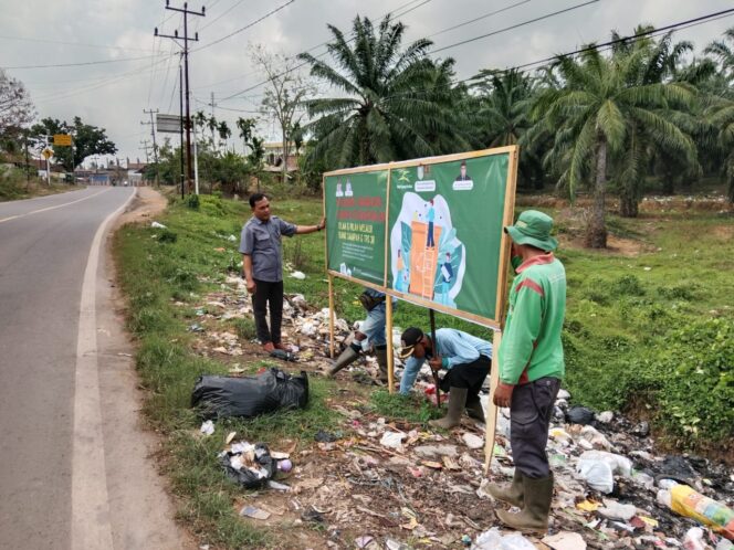 
					Banyuasin Lakukan Pemasangan Spanduk Anti Sampah Liar