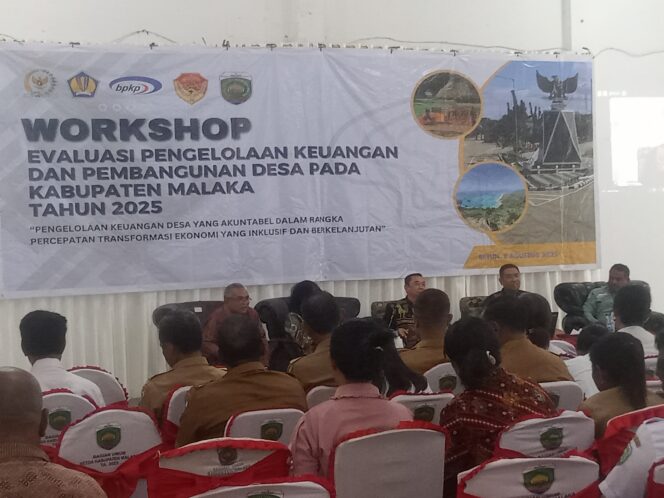 
					Para narasumber dari KPPN Atambua, BPKP, DPD-RI dapil NTT dan Inspektorat Kabupaten Malaka serta Sekda Malaka selaku Moderator 