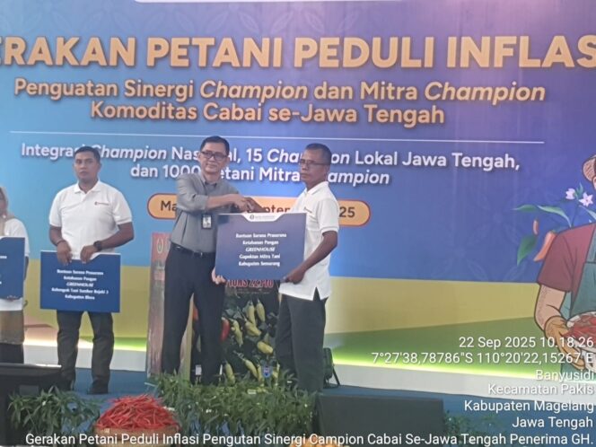 
					Jawa Tengah Siap Jadi Sentra Cabai Nasional