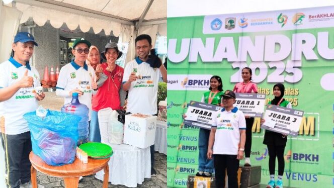 
					69 Tahun Unand: Semarak Lomba Lari dan Meriahnya Pesta UMKM, Minggu (28/09/2025) di lapangan Rektorat UNAND, Kampus Limau Manis Padang. 