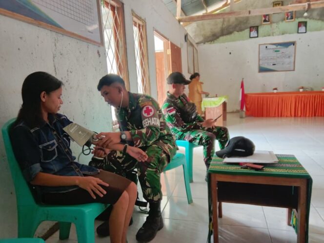 
					TNI Jaga Perbatasan, Kuatkan Aparat Desa Timor Utara
