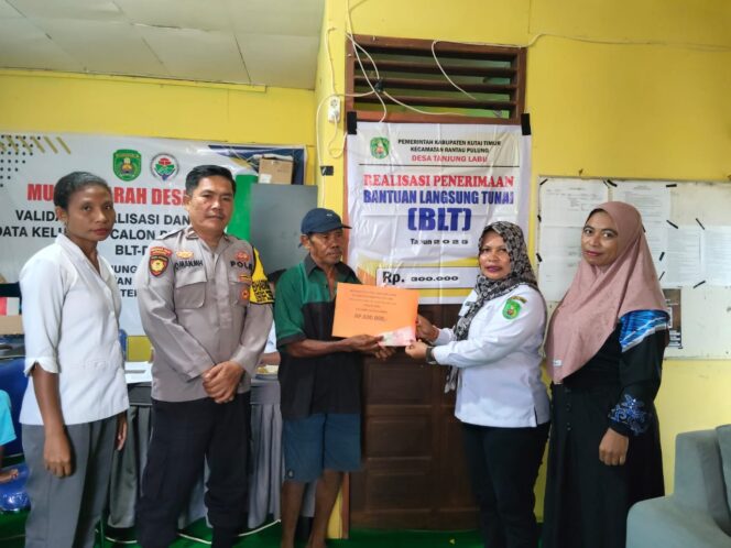 
					Polisi Kawal Ketat Penyaluran BLT Dana Desa di Kutai Timur