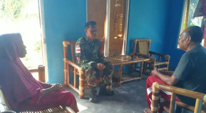 
					Babinsa Alor dan Kades Dulolong Perkuat Sinergi Jaga Keamanan Desa