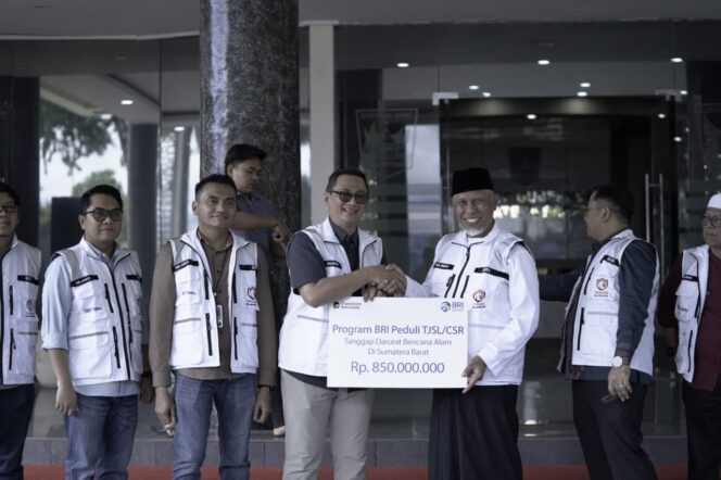 
					BRI Salurkan Rp850 Juta untuk Korban Bencana Sumbar