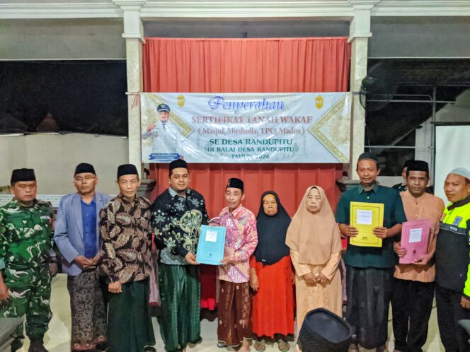 
					Randupitu Amankan 48 Aset Wakaf dari Ancaman Sengketa Ahli Waris