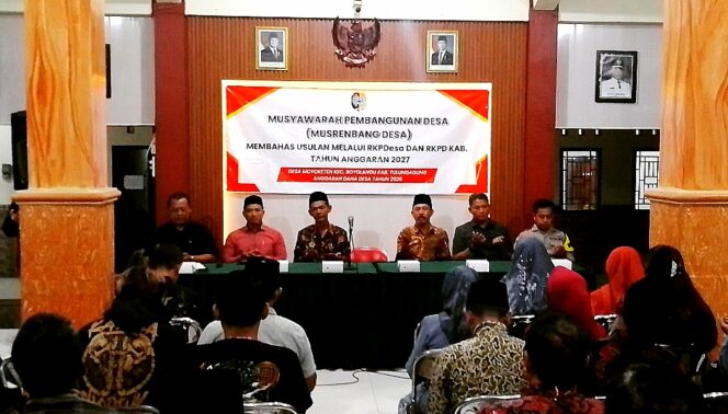 
					Dana Desa Moyoketen Anjlok, Pembangunan Manusia Jadi Panglima 2027