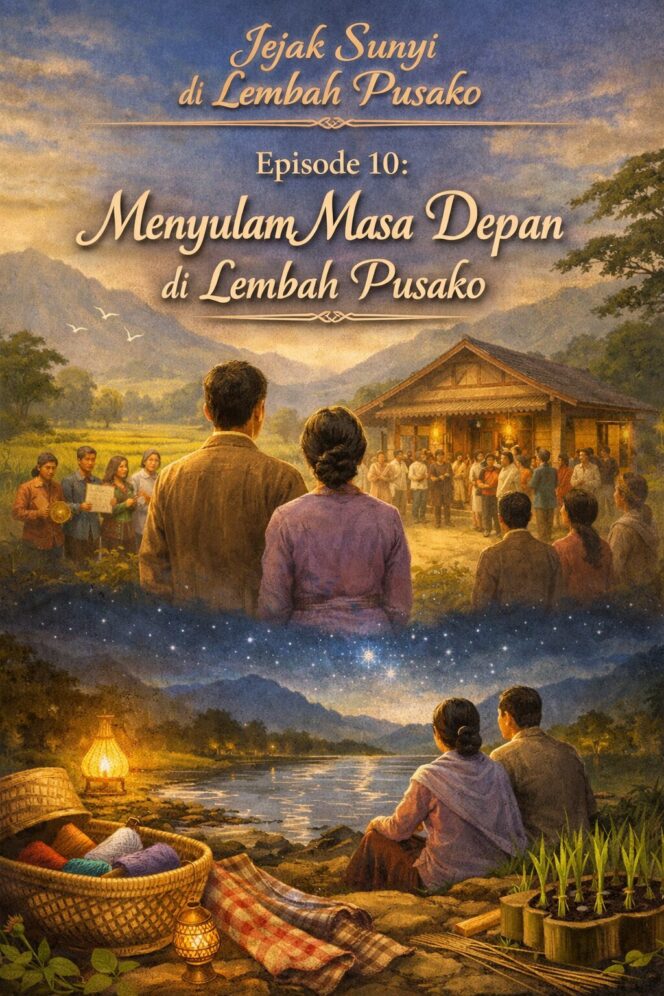 
					Jejak Sunyi di Lembah Pusako  Episode 10: Menyulam Masa Depan di Lembah Pusako
