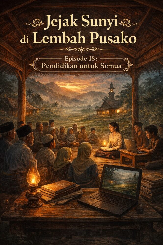
					Jejak Sunyi di Lembah Pusako Episode 18: Pendidikan untuk Semua