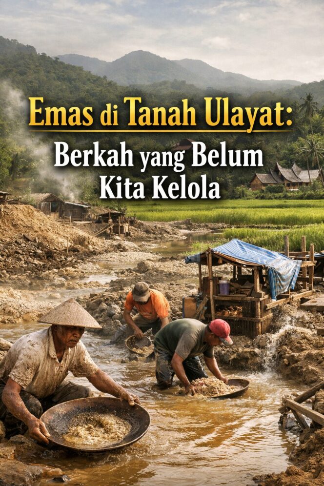 
					Emas di Tanah Ulayat: Berkah yang Belum Kita Kelola