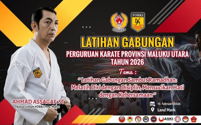 
					Karateka Maluku Utara Asah Fisik dan Empati Jelang Ramadan