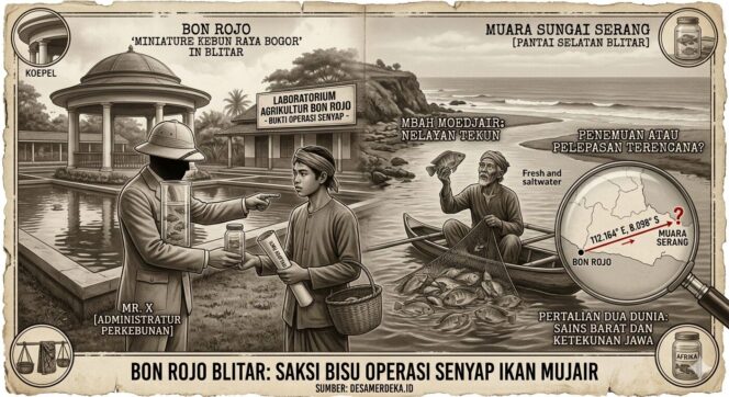 
					Bon Rojo Blitar: Saksi Bisu Operasi Senyap Ikan Mujair