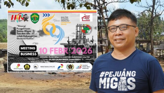 
					Penanggung jawab kegiatan Temu Bisnis Sumur Migas Tua, Charles Siahaan