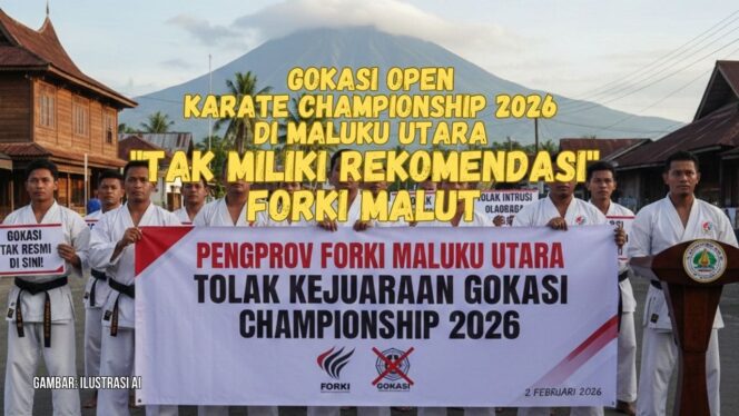
					Tegas! FORKI Malut Boikot GOKASI Open 2026: Soroti Pelanggaran AD/ART dan Tunggakan Honorarium Wasit