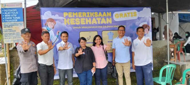 
					Bukan Sekadar Cek Gratis, Warga Maja Baru Diedukasi Sehat
