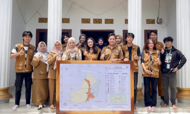 
					Mahasiswa Itera Tuntaskan KKN: Tiyuh Karta Raya Kini Punya Peta