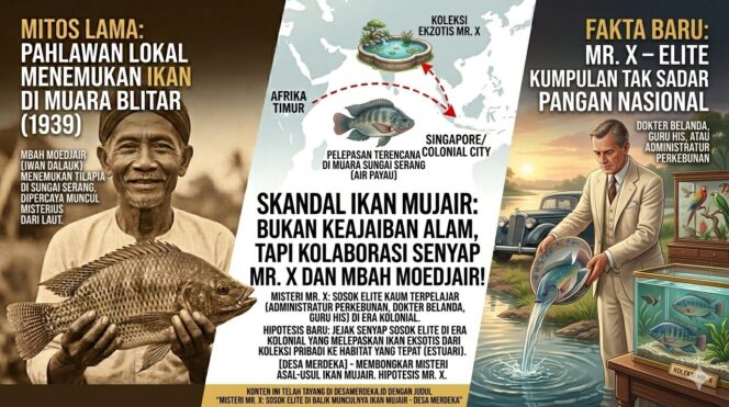 
					Misteri Mr. X: Sosok Elite di Balik Munculnya Ikan Mujair