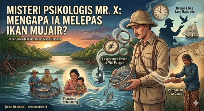 
					Misteri Psikologis Mr. X: Mengapa Ia Melepas Ikan Mujair?