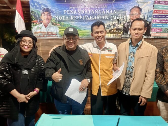 
					Asprindo menandatangani kerja sama dengan PBI-Gerbang Massa. Foto: Dok istimewa