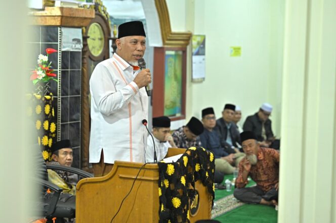 
					Aksi Nyata Gubernur Mahyeldi Perkuat Fondasi Nagari Sarik Laweh