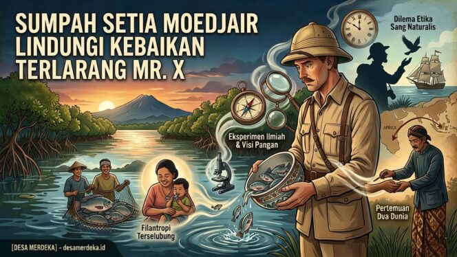 
					Sumpah Setia Moedjair Lindungi Kebaikan Terlarang Mr. X