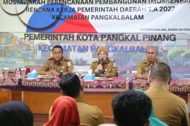 
					Pangkalbalam Menantang Defisit: Ubah Aspirasi Jadi Solusi Nyata