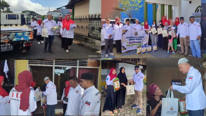 
					Semangat Berbagi di Bulan Suci: DPD IKM Kota Ternate Salurkan Paket Sembako untuk Warga Minang