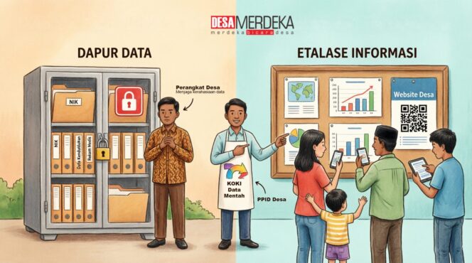 
					Data dan Informasi Desa: Bedakan Dapur dengan Etalase