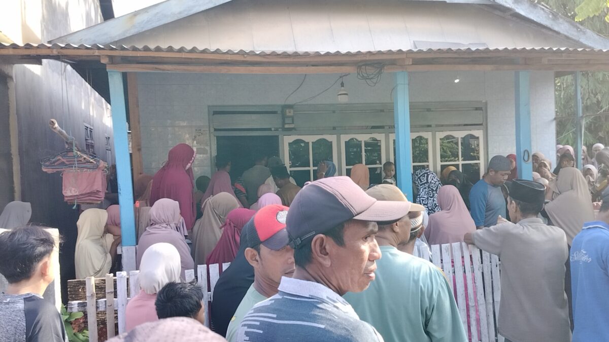 Suasana rumah duka korban KM Cipta Anugrah di Bonerate Selayar