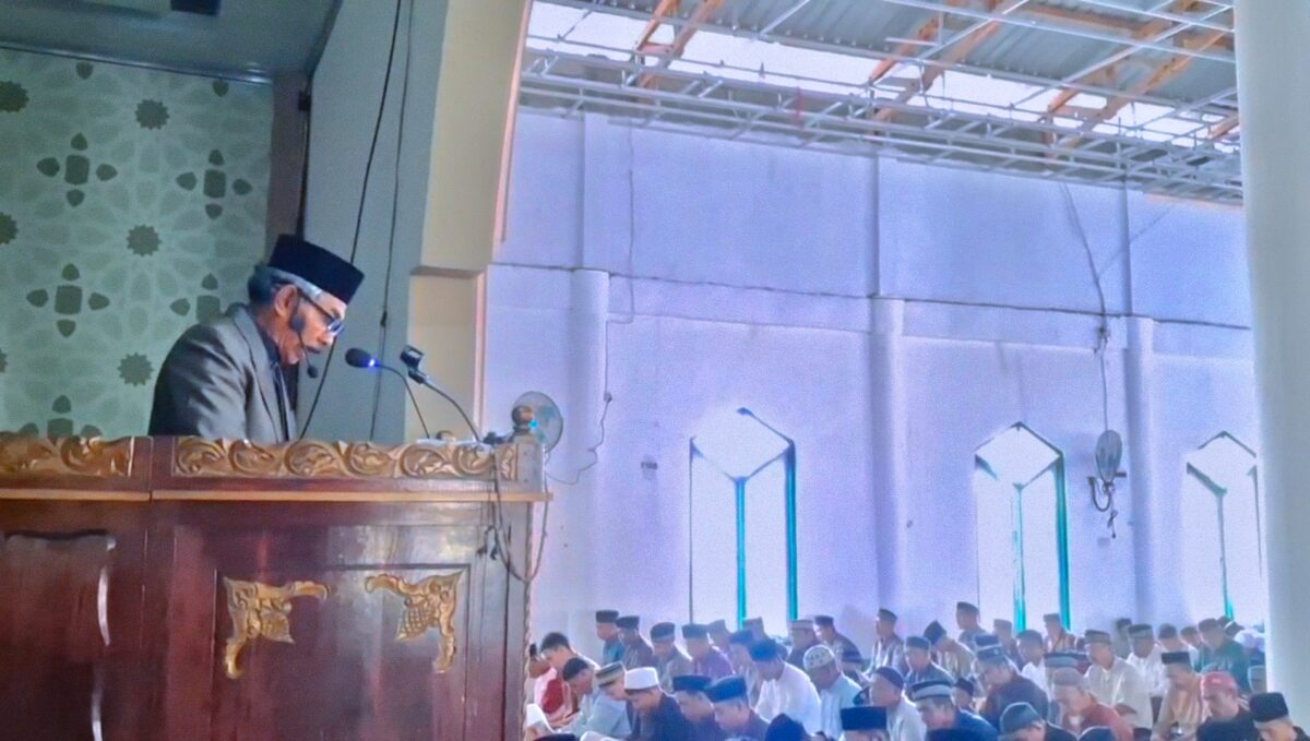 Shalat Id Bonerate Selayar 1447 H khutbah di Masjid At Taqwa Pasimarannu