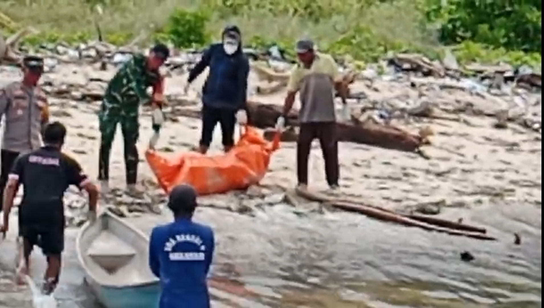 Penemuan mayat di Pantai Laja’a Selayar oleh warga Desa Lamantu