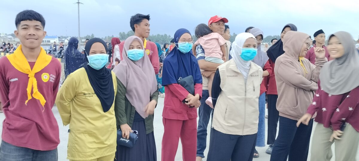 mudik Lebaran Bonerate Selayar tenaga medis PMI pelabuhan Bonerate