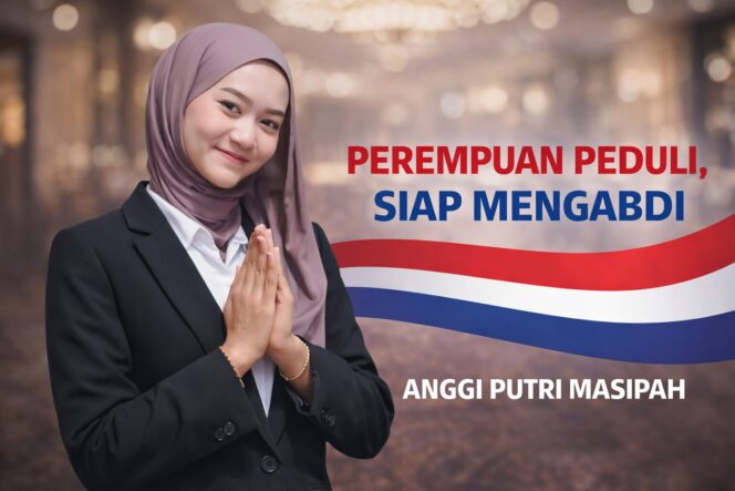 
					Slogan Perempuan Mengabdi: Anggi Putri Warnai Kursi BPD Bantarjaya